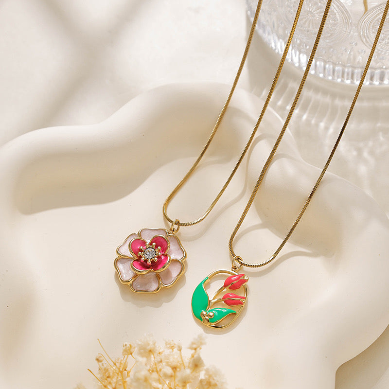 Flowers Necklace