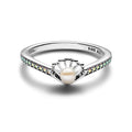 Shell Pearl Rings