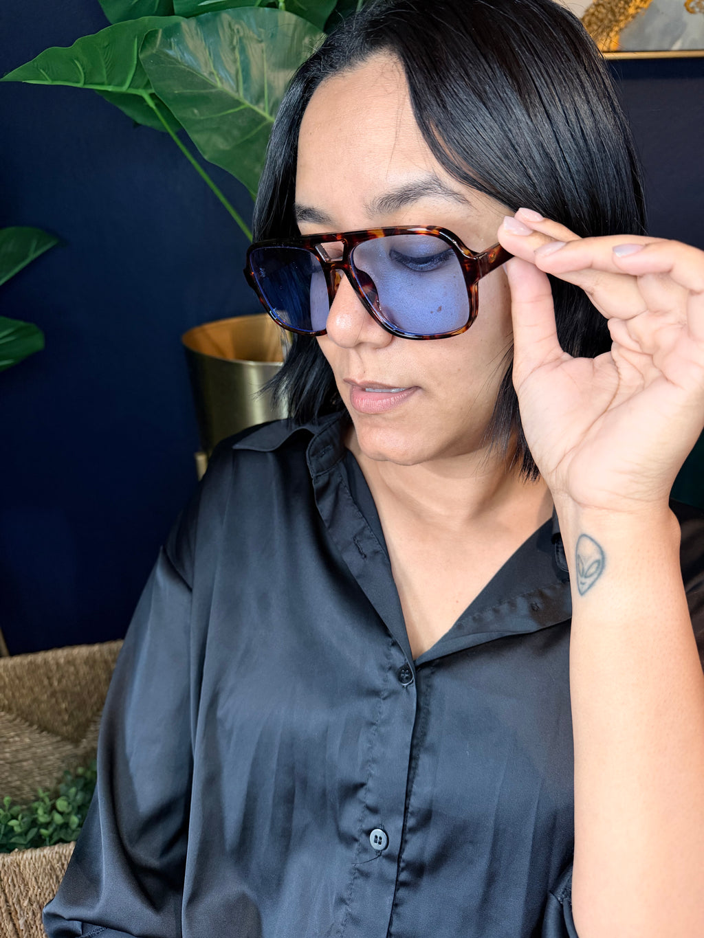 Gamma Blue Sunglasses