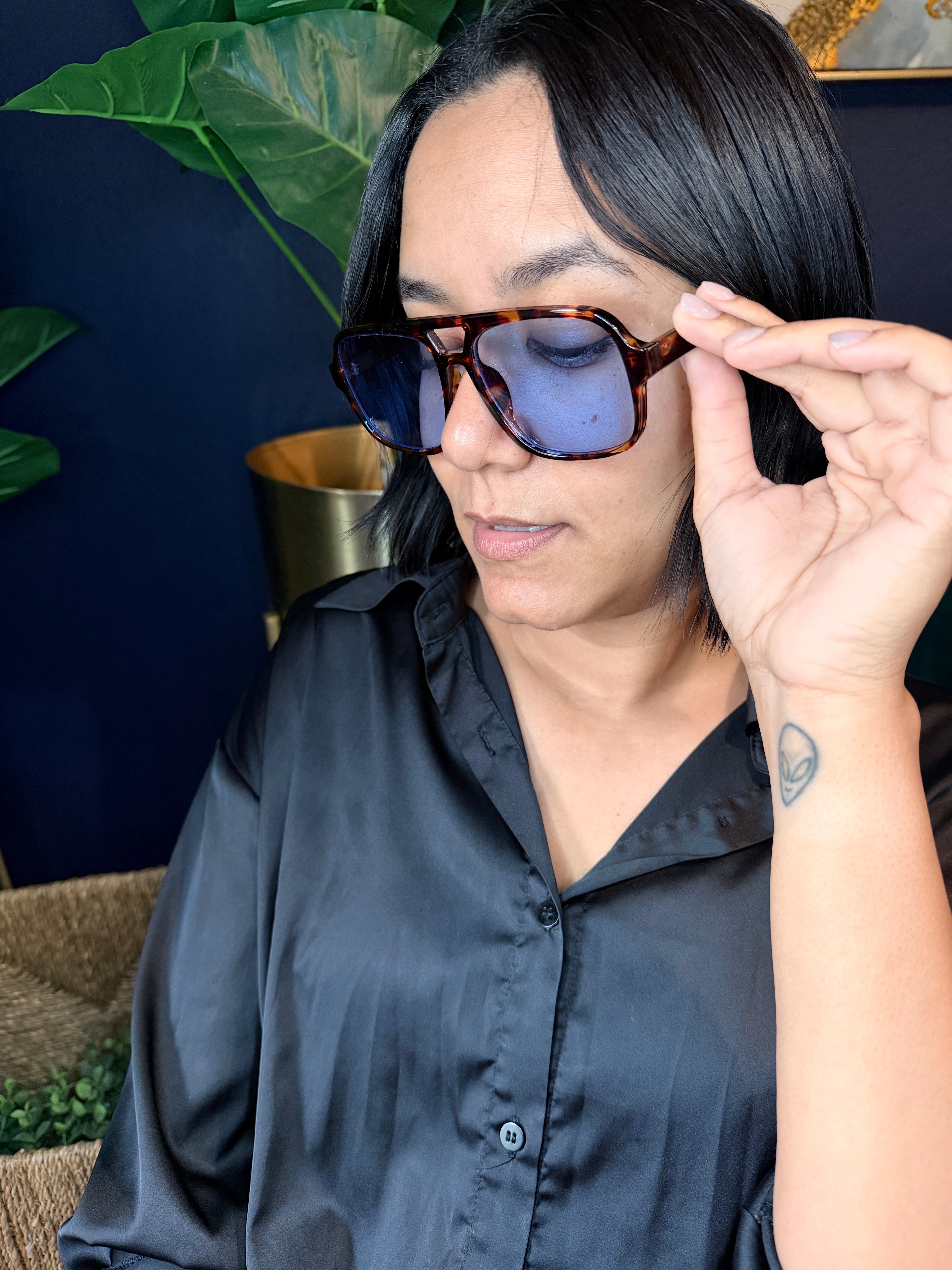 Gamma Blue Sunglasses